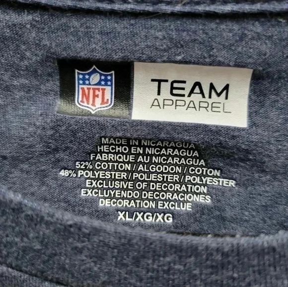 NFL Team Apparel Denver Broncos Short Sleeve Graphic Tee Shirt Size XL - Picture 3 of 3